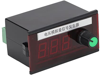 Yctze Generatore di Tensione con Display Digitale - Design ABS Facile Uscita DC15-30V, 0-5V Ideale per Sensori e Schede di Controllo (0-5V)