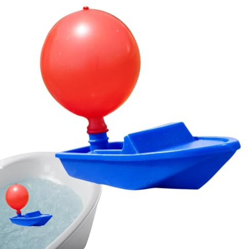 Ballongdriven Leksaksbåt för Poolen och Utomhussimbassäng 3D-utskriven | Badleksaker För pojkar och flickor i badrummet vid simbassängen på stranden i vattnet un