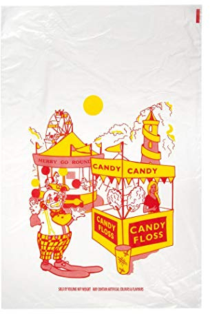 Traditionelle Zuckerwattebeutel 1000