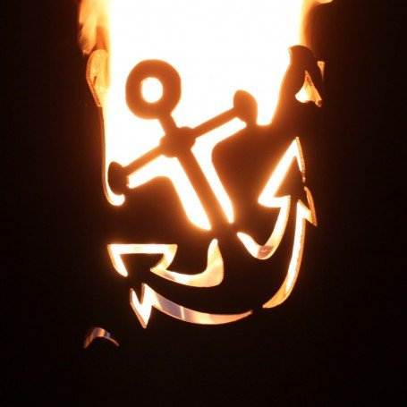 Anker Fackel - Set mit Stiel und Brennmitteln