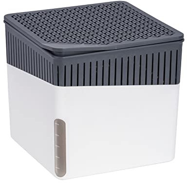 Wenko Deumidificatore Cube 500 g bianco Capacità: 0.8 l, ABS, 13 x 13 x 13 cm, Bianco