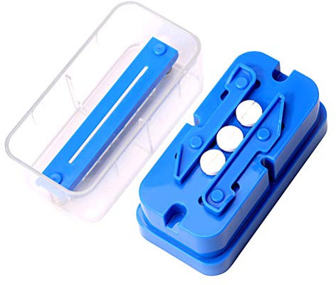 Oyria Tagliapillole e separatore per Dispenser Tagliapillole Divisore per farmaci Chopper per Pillole Piccole Pillole Grandi Tagliate a metà Quarto per Tablet Vitamina Medicina