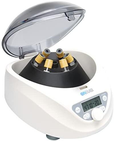 ONiLAB Centrifugeuse PRP, 6×15/10/7/1,5-5 mL, 300-5000 tr/min, 2600×g