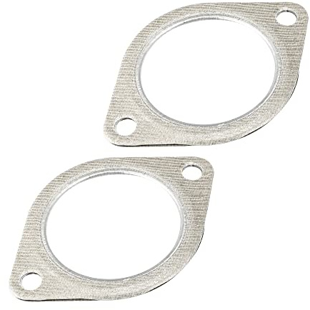 X AUTOHAUX 2pcs Car Exhaust Pipe Flange Gasket Seal Replacement 18307553603