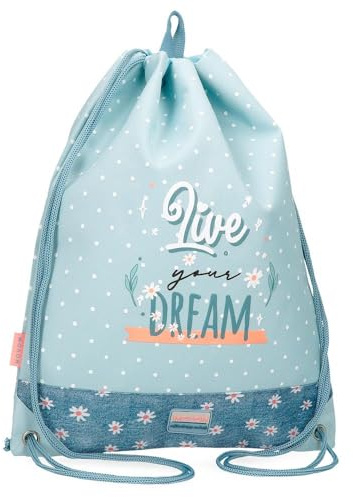 Movom Live your dreams mochilas, mochilas escolares, mochilas infantiles, Incluye pompon decorativo, varios compartimentos de Joumma Bags