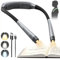 Glocusent Lampe tour de cou, lampe de lecture–3 couleurs et 5 niveaux de luminosité continue, lampe de lecture avec minuterie et aide au sommeil, rechargeable pendant 100 heures (Girs)