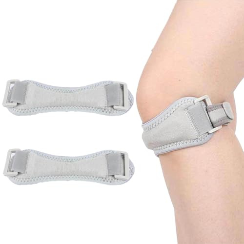 VURYAPI Tutore Ginocchio Rotula, fascia per tendine rotuleo Regolabile, Ginocchiera Rotulea per Uomo e Donna, Adatto a Corsa, Tennis, Jogging, Basket, Pallavolo