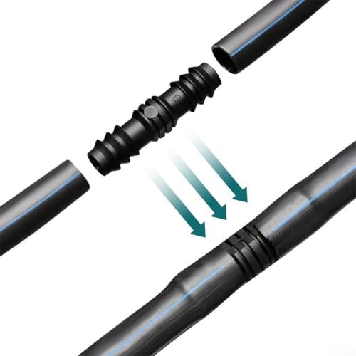 Set di 10 connettori dritti per tubi flessibili per sistemi di irrigazione da giardino efficienti