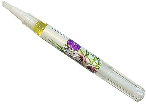 Nails By CeriAnn Sticky Dates Cuticle Oil, Sweet Dessert Scented, Natural Nail Care, 3ml, with Jojoba, Coconut, Rice Bran, Avocado Oils