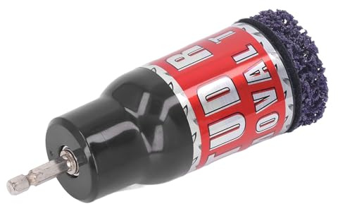 Asixxsix Limpiador de Pernos de Rueda Herramienta Eficaz para Eliminar Incrustaciones de Metal para Llaves de Impacto de 1/2 Pulgada Limpieza de Taladro Eléctrico, para Cubo de Rueda, Tambores de