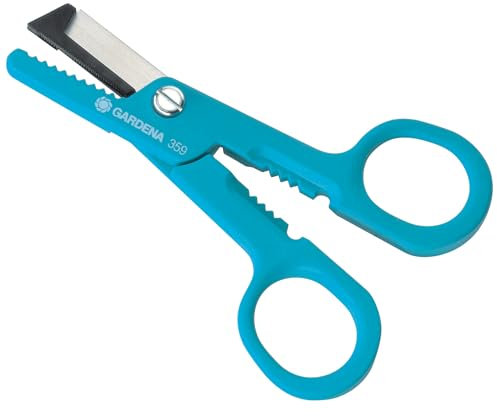 Gardena Rosengreifschere: Praktische Gartenschere zum Schneiden und Festhalten von Rosen, mit Dornabstreifer, spülmaschinenfest und rostfrei (359-20)