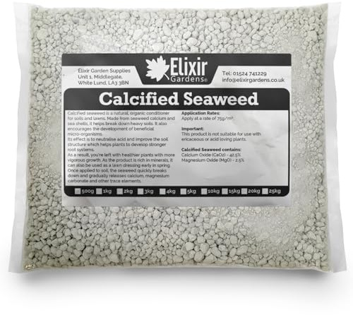 Elixir Gardens Calcified Seaweed Fertiliser & Soil Conditioner | 5kg Bag