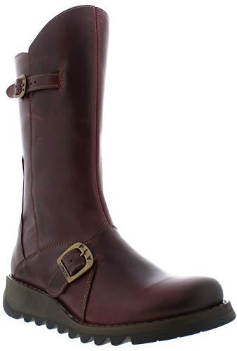 Fly London Mes 2, Stivali con Fibbia Donna, Viola, 38 EU