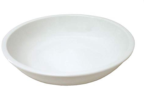 Desconocido Plato PALANGANA LAVAMANOS Pila Lavabo AGUAMANIL BAÑO Porcelana Blanco 1700 ML