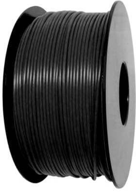 Xenterio LiYv Schaltlitze hochflexibel, 0,25mm², 100m Spule, Leiter Kupfer verzinnt, 900V, Farbe Isolierung schwarz