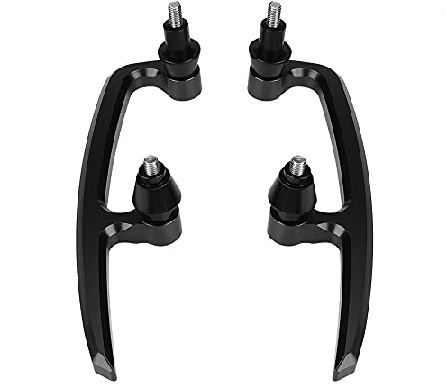 Z650 Motorrad Haltegriff hinten CNC Aluminium für Z650 17–18 (schwarz)