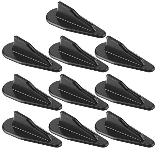 Shark Fin Spoiler, 10 Stück Universal Black Style Autodach Shark Fin Spoiler Wing Kit Generator