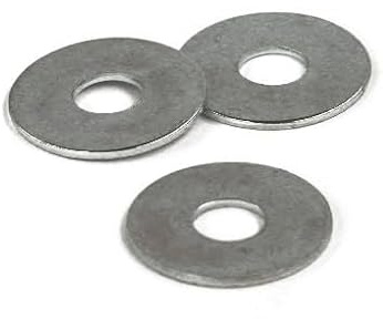 Wovar Arandelas acero inox. para madera M8 - 100 unidades