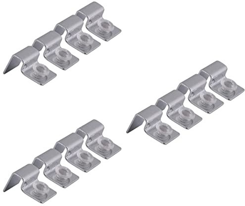 POPETPOP Aquarienständer Zubehör Für Deckelhalter 12 Stücke Aquarium Ask Tank Abdeckung - Rutschfeste Ask Tank Abdeckung Halter Für Aquarium Ask Tank Zubeh?r Haarclips Zubehör Für Aquarien