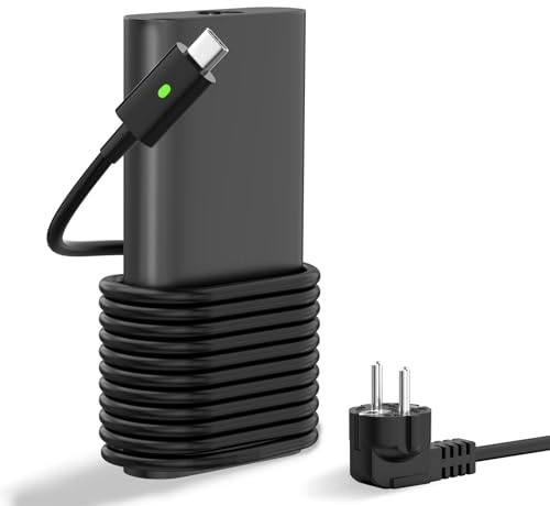 Etssembo Cargador Portátil USB C 130W Alimentación Adaptador para DELL XPS 15 17 9500 9575 9700 9720 9520 9710 9510,Precision 5570 5560 5530 5550 3560 3550 3551,Latitude 7410 7310 7210 9410 9510 5520