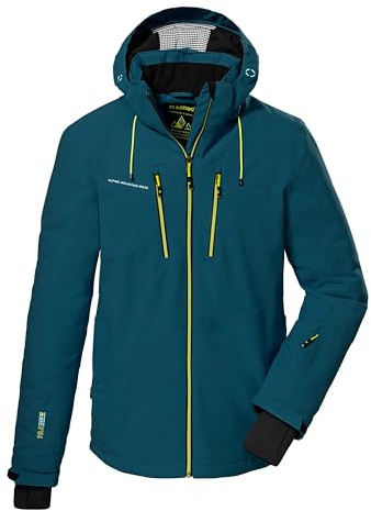 Killtec Herren Ksw 44 Mn Ski Jckt Skijacke/Funktionsjacke mit abzippbarer Kapuze und Schneefang