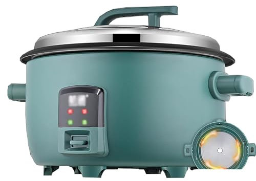 MGHRUE Cuociriso/Fornello Antiaderente Commerciale di Grande capacità Hotel Ristorante Mensa Cantiere Cuociriso Extra Large Cuociriso,8L