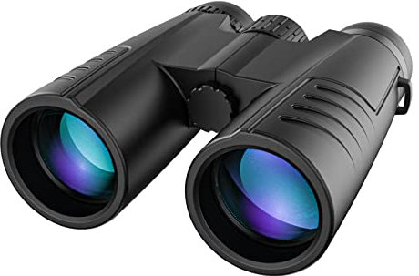 CBBZXUEWIT Fernglas 12x42 HD Wasserdichter Feldstecher für Erwachsene Kinder FMC Leichtes kleines Kompaktfernglas Teleskop