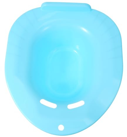 Holibanna Robustes Hüftbecken aus Pp Sitzbadewanne für Schwangere Ergonomisches Damen Bidet mit Glatten Kanten Leicht zu Reinigen für Wochenbettpflege und Körperpflege zu Hause