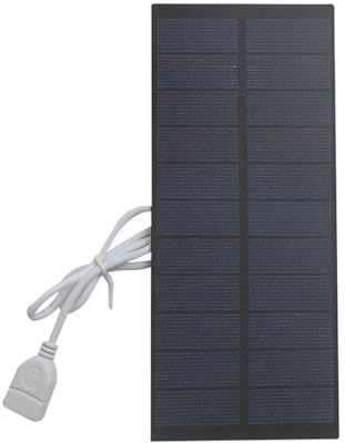 Emergency Solar Panel Power Paper Shaped Mini Portable Monocrystalline Silicon Solar Panel Charger USB Port for Cell Phone Camping Riding Climbing Travel Outdoor Activity Black