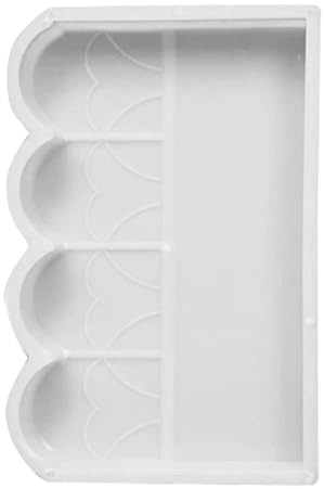 Hohopeti Stampo per Recinzione Fai da Te in Plastica per Steccato da Giardino, Riutilizzabile e Lavabile, per Bordure Esterne e Cortile