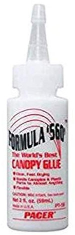 ZAP PT56 Formula 560 Cabin Hood Adhesive, 59 ml, Clear