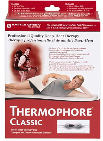 Thermophore Coussin chauffant, taille M, 35,6 x 35,6 cm