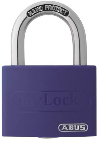 Candado aluminio MyLock 40mm Lila