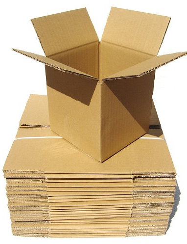 Versandkarton Karton Set Größe XS2 klein 25 Stück 155 x 155 x 160 mm 1- wellig 15,5 x 15,5 x 16 cm