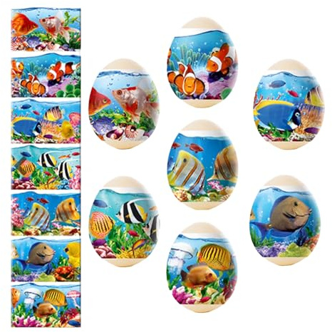 Ostereier Folie. FISCHE Nr. 31 reicht für 7 Eier. Jungs mögen diese Fische
