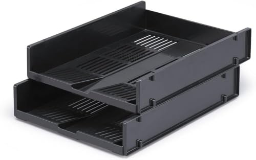 Durable 1700784058 Brevkorg OPTIMO A4S BLUE ANGEL, träkol, 6 stycken