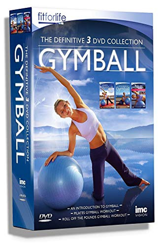 Gymball (Gym Ball) The Definitive Triple DVD Box Set - Containing Gymball Workout An Introduction to Gymball, Pilates Gymball & Gymball Roll off the Pounds Aerobic Workout. Fit for Life Series