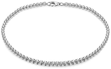 Tuscany Silver Bracciale tennis da donna in argento sterling con zirconi tondi da 2 mm 19cm/7.5