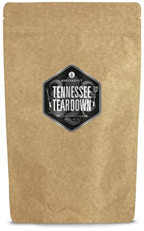 Ankerkraut Tennessee Teardown, BBQ-Rub, Gewürz zum Grillen von Feisch, leicht scharf, rauchiger Geschmack, 750 g im XXL-Beutel