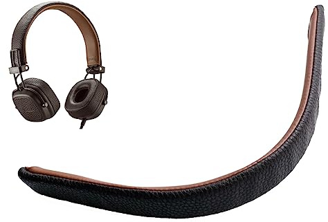 V-MOTA Ear Pads Compatible with Marshall Major III 3 / IV 4 On-Ear Headphone,Replacement Earmuffs Repair Parts (Headpad Brown 1 Piece)