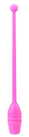 Rhythmische Gymnastik Stick: 1 Paar Kunstturnen Stick Schläger Gymnastik Trainingsgeräte Werkzeug Gymnastik Partygeschenke Kinder Turngeräte für zu Hause – 45 cm Länge (Rosa)