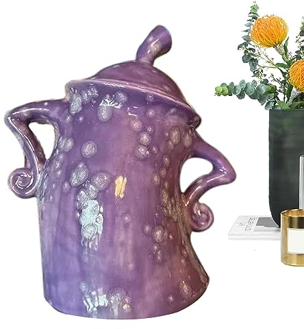 tongfeng Zuckerdose Mit - Lustige Freche Lebensmittelgläser Und Dosen - Niedliche Lebensmittel Vorratsdose Mit Luftdichtem Deckel - Behälter Mit Schreibtisch Ornamente Lustige Freche