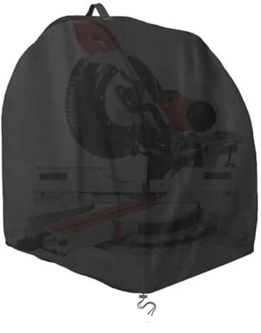 Heavy Duty Miter Saw Cover - Waterproof, Dustproof Protection for Chop Saw and Composite Saw | Cover for Tool Storage, Prevents Dust, Dirt, Water Damage, Perfect for Workshop Use