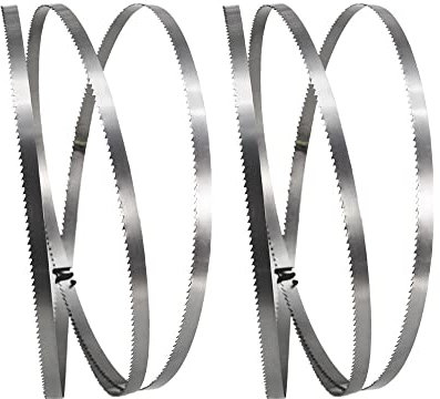 2 Stück 1490 mm Sägeband 58 1/2''x1/4''(6,35) x10 TPI Holzbearbeitungsbandsäge Werkzeuge Zubehör for Scheppach Basato 1