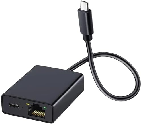 Micro-USB-auf-RJ45-Ethernet-Adapter, kompatibel mit Fire TV Stick und mehr, Hochgeschwindigkeits-Netzwerkverbindung