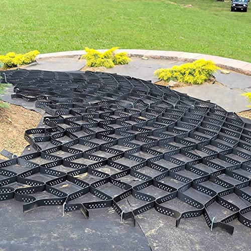 Gravier Stabilisateur Grille pour Serre, Terrasse, Pelouse, Allées 5 m x 10 m