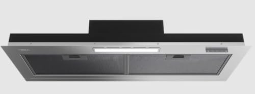 TEKA Campana Extractora Integrada, 3 Velocidades, Iluminación LED, Filtros Metálicos, Un Motor, Extracción máx. 314 m3/h, Clase Energética D, GFI 93030 KOS SS