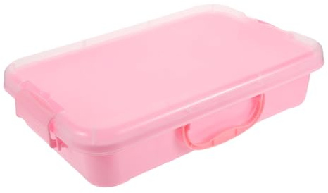 Vaguelly Sandbox for Boys and Girls Boys and Girls Play Sand Pit Garden Play Equipment Outdoor Toys Creative Fillers Travel Toys Indoor Box Plastic Lid