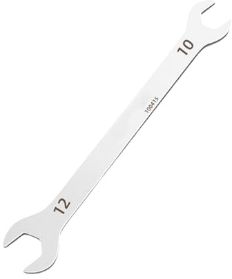 Mllepjdh Double Headed Thin Wrench Open End Spanner High Strength Carbon Steel Repair Tool for Tight Space and Various Nut Size Household Tool