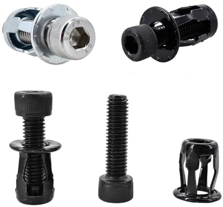 Dado espansibile a petalo Kit di viti con dado a rivetto a petalo M4, M5, M6 e M8, dado a petalo, inserti in metallo, kit di bulloni con vite esagonale/Phillips for fissaggio(Hex Socket)